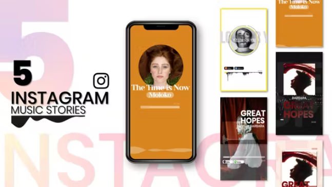 دانلود پروژه آماده افتر افکت Instagram Story