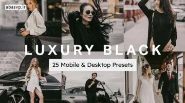 پریست سیاه لاکچری Luxury Black