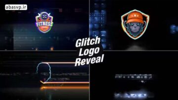 دانلود پروژه افترافکتVideohive Glitch Logo Reveal Intro