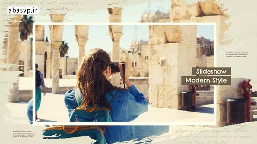 دانلود پروژه پریمیر Brush Memories Slideshow