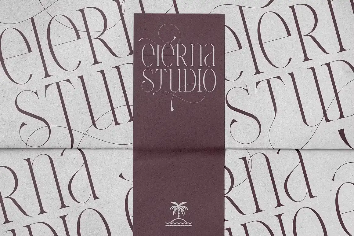 فونت انگلیسی thorn tale 1