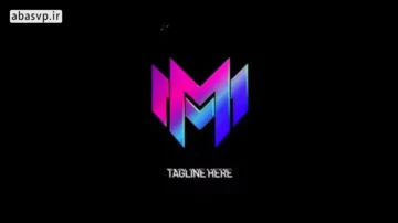 لوگوموشن Neon Glitch Logo افترافکت