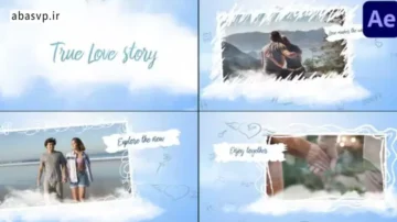 دانلود پروژه استوری عاشقانه True Love Story افترافکت