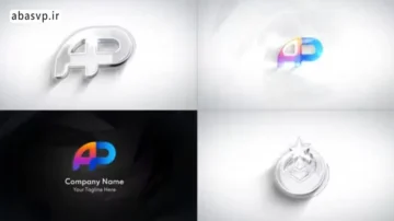 لوگوموشن افترافکت Minimal Clean Logo Reveal