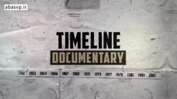 پروژه تایم لاین تاریخی اسلایدشو Timeline Documentary Slideshow