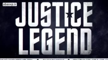 دانلود پروژه تریلر افترافکت Justice Legend Trailer