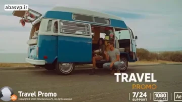 پروژه آماده سفر افترافکت TRAVEL PROMO