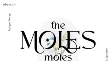 دانلود فونت کلاسیک Moles