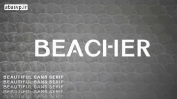 دانلود مجموعه فونت Beacher Sans