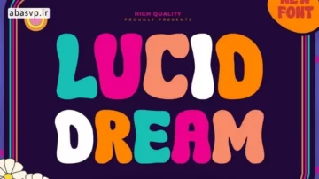 دانلود فونت انگلیسی Lucid Dream