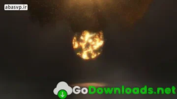 دانلود لوگوموشن آتشین Fire Explosion Logo