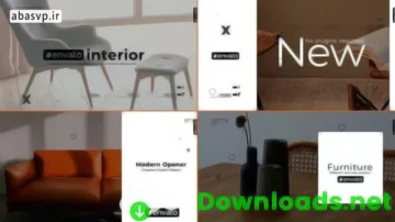 دانلود پروژه افترافکت Interior Opener