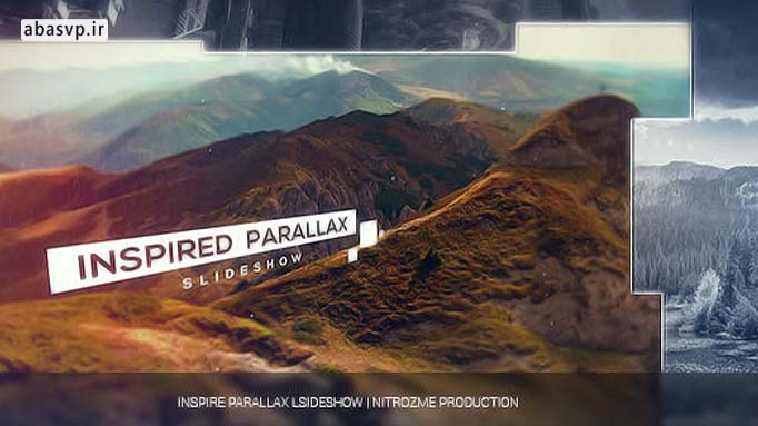 پروژه افترافکت پارالاکس اسلایدشو Parallax Slideshow