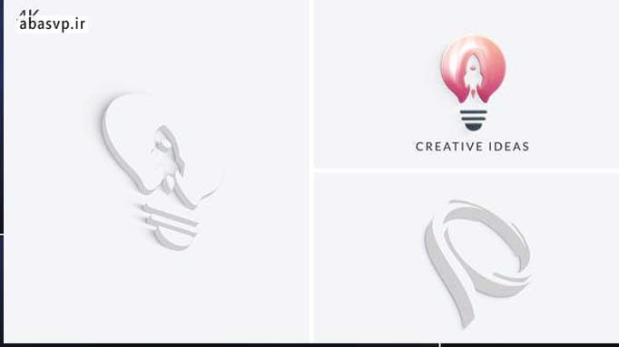 پروژه نمایش لوگو افترافکت smooth simple logo