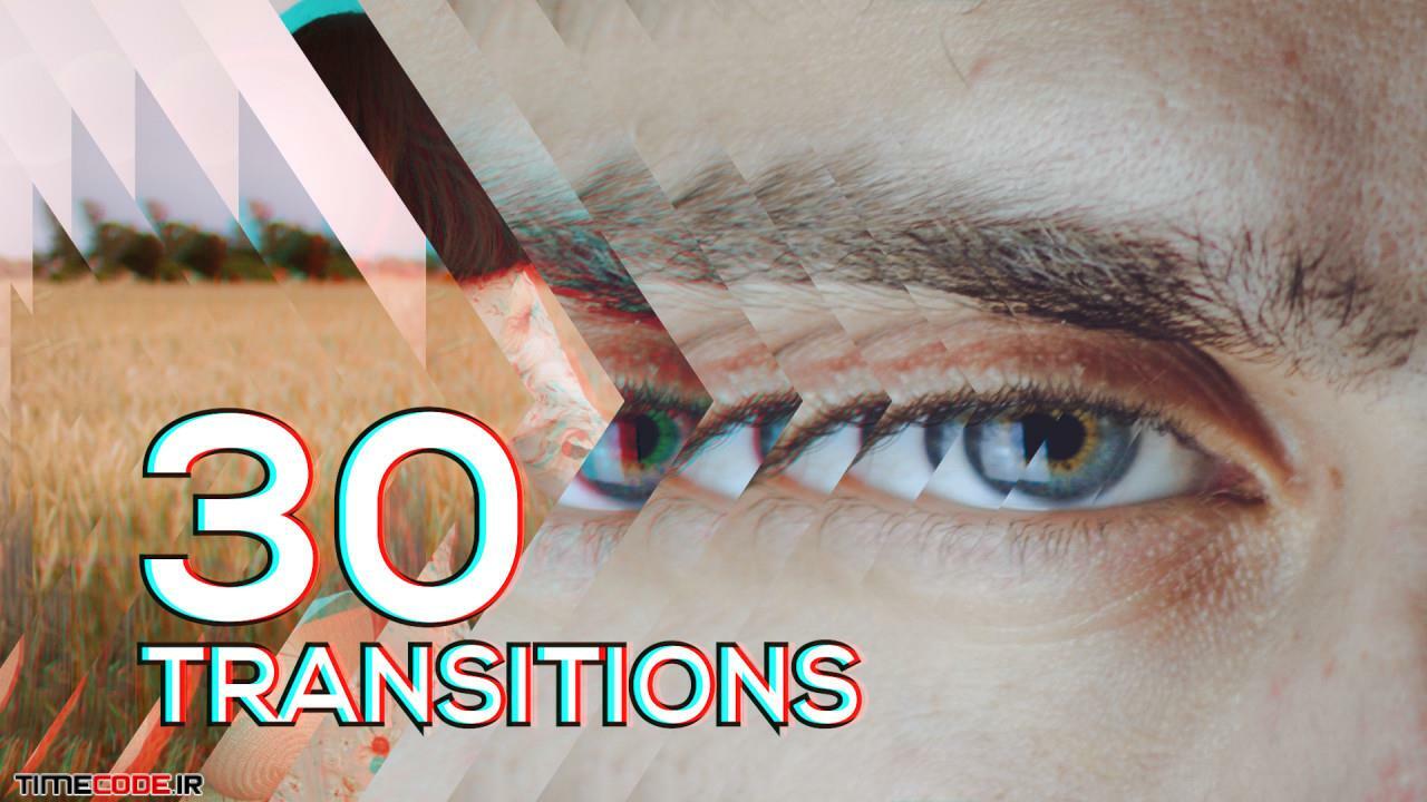 مجموعه 30 تایی ترانزیشن برای پریمیر