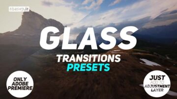 دانلود پریست Glass Transitions Presets پریمیر