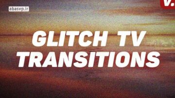 دانلود پروژه آماده پریمیر نویز و پارازیت Glitch Tv Transitions