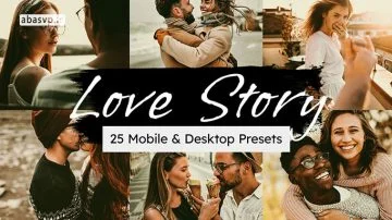 پریست های لایتروم عاشقانه Love Story