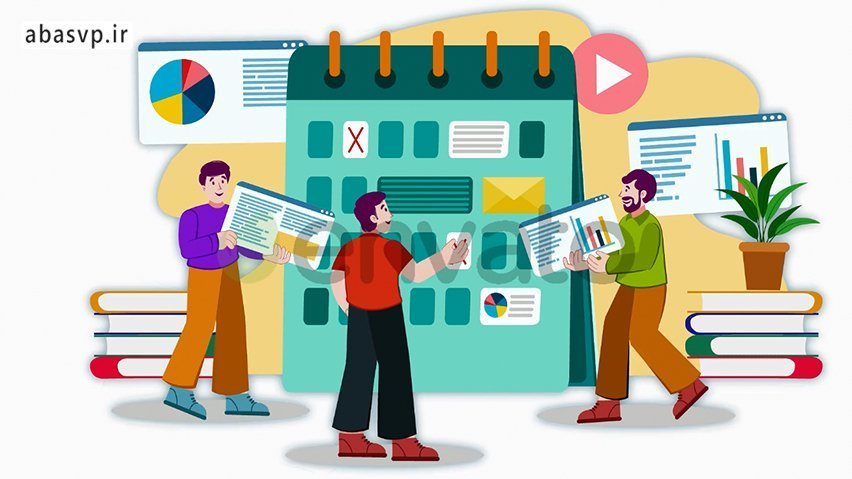 پروژه انیمیشن برنامه ریزی planning animation