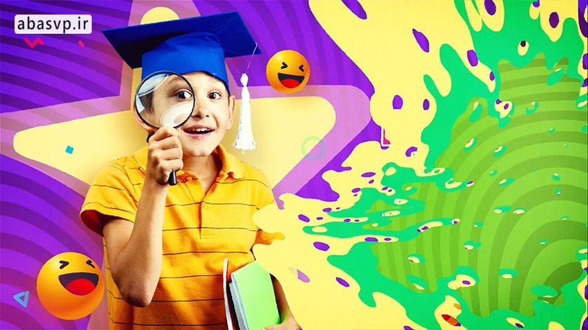 پروژه افترافکت معرفی وبلاگ YouTube Kids