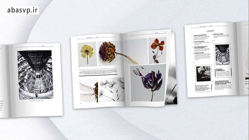 پروژه افترافکت تبلیغ کتاب Book Promo