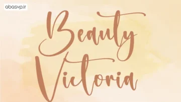 دانلود فونت تحریری Beautiful Victoria