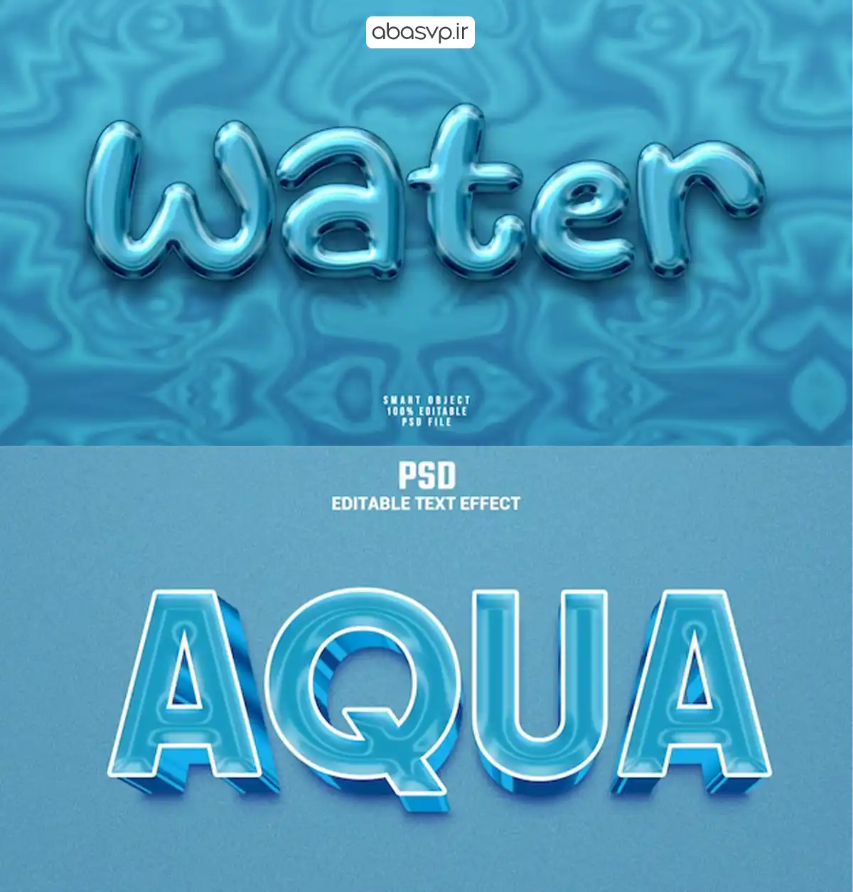 فونت انگلیسی Aqua