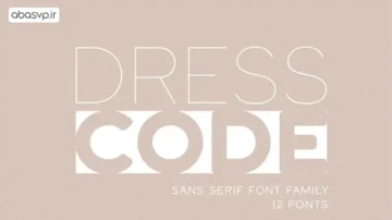 دانلود فونت Dress Code