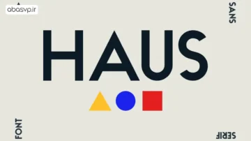 دانلود فونت انگلیسی Hausbau