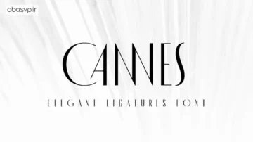 دانلود فونت انگلیسی Made Cannes