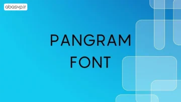 دانلود فونت انگلیسی Pangram Sans