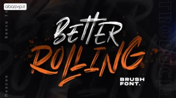 دانلود فونت انگلیسی Better Rolling