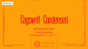 دانلود فونت Cogswell