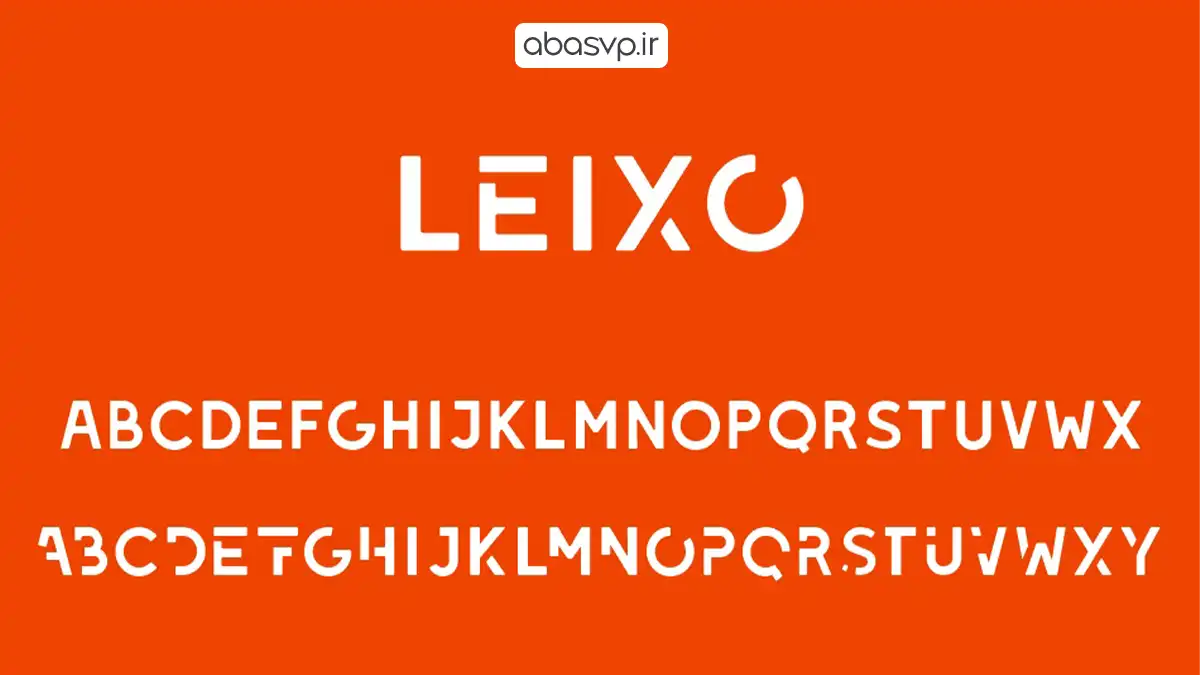 دانلود فونت گرافیکی Leixo