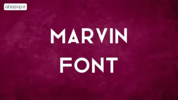 دانلود فونت انگلیسی Marvin Sans