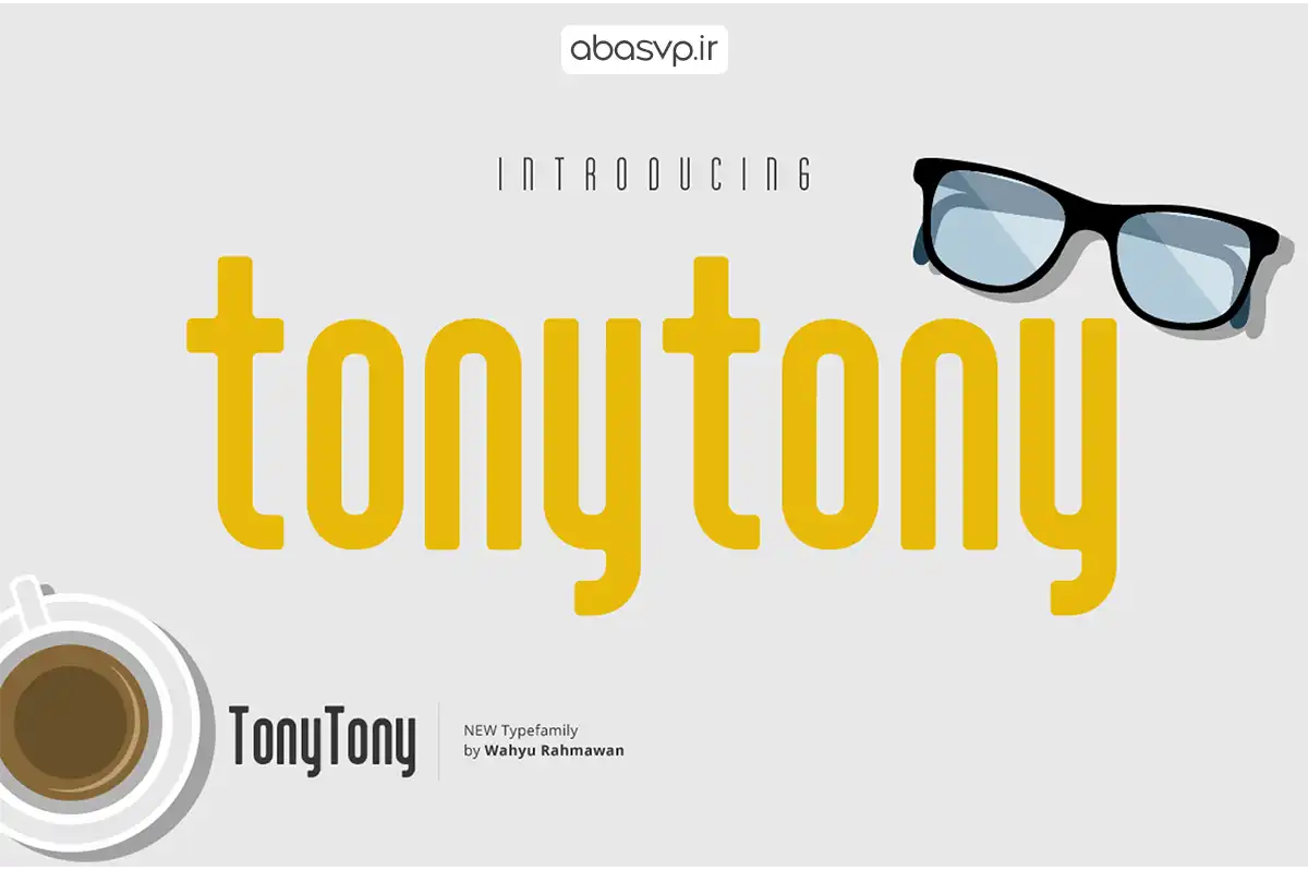 فونت گرافیکی Tony Tony