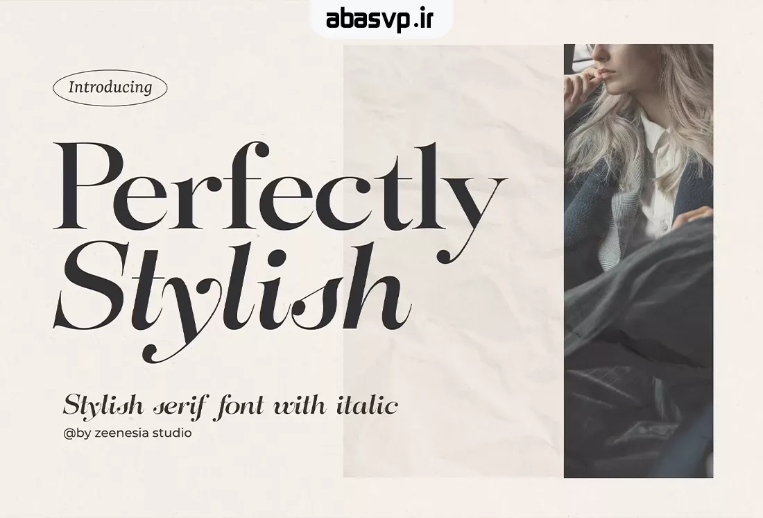 فونت انگلیسی perfectly stylish font