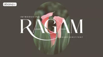 دانلود فونت انگلیسی ragam luxury