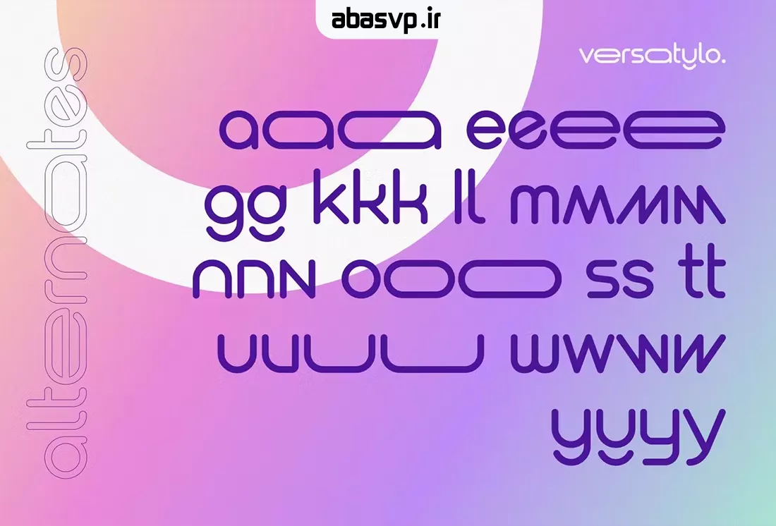 فونت انگلیسی Versatylo Rounded