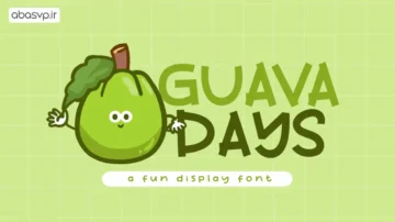 فونت کارتونی Guava Candy