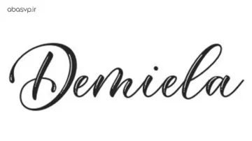 دانلود فونت Demiela Script