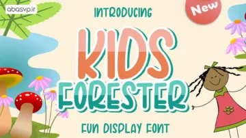 دانلود فونت Kids Forester