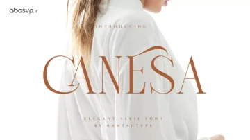 دانلود فونت انگلیسی Canesa Font