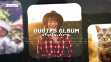 پروژه اماده پریمیر اسلایدشو uotes album slideshow