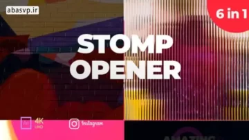 پروژه افترافکت Claps Stomp Opener