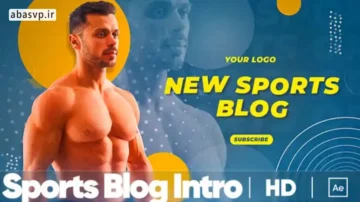پروژه ورزشی افترافکت Sports Blog