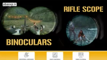 پروژه نمایش از داخل دوربین افترافکت Rilf Scop