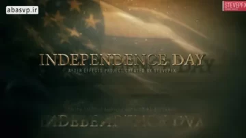 پروژه افترافکت ویژه روی استقلالIndependence Day