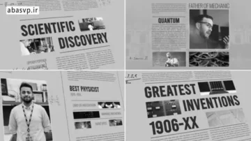 دانلود پروژه نمایش خبر علمی افترافکت Scientific Documentary