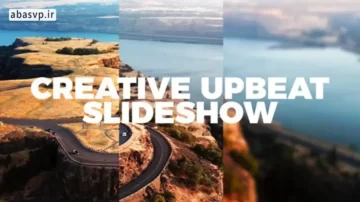 پروژه اسلایدشو برای داوینچی Creative Upbeat Slideshow